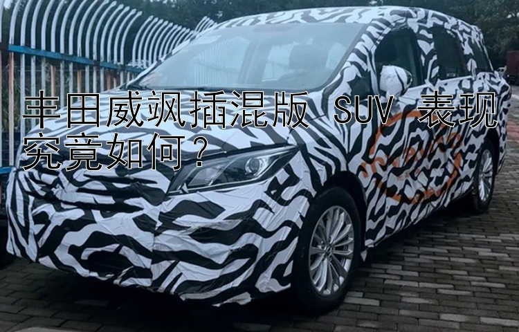 丰田威飒插混版 SUV 表现究竟如何？